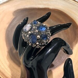 🆕 🦋 Alexis Bittar Beautiful Fashion Statement Ring Size 8